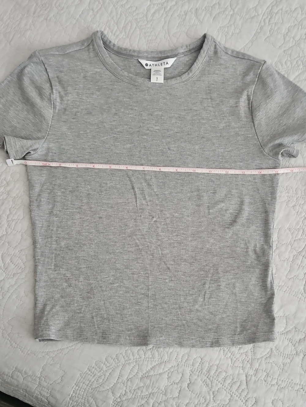 Athleta Signature Ribbed Cropped Top - Picture 4 of 7